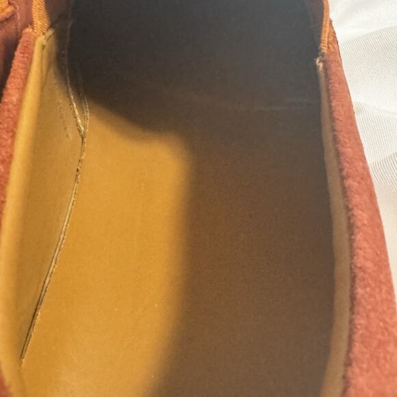 Aquatalia Men's Rust Suede Sneakers - Picture 5 of 10